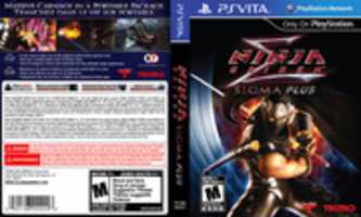 Free download Ninja Gaiden Sigma Plus [PCSE-00021] Vita Box Art free photo or picture to be edited with GIMP online image editor